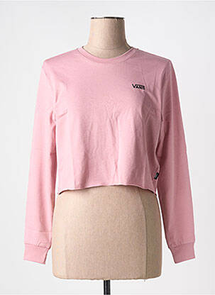 T-shirt rose VANS femme
