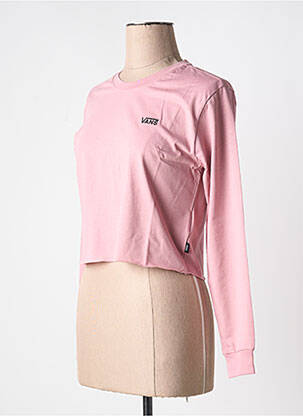 T-shirt rose VANS femme