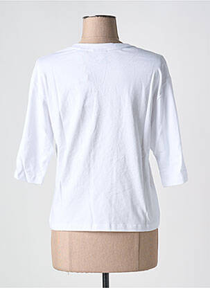 T-shirt blanc SUPERDRY femme