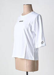 T-shirt blanc SUPERDRY pour femme seconde vue