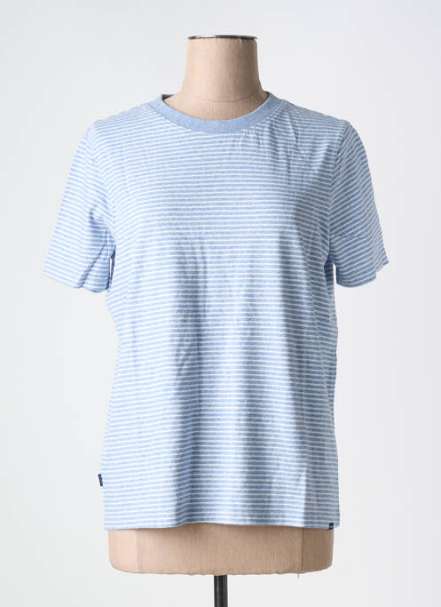 T-shirt bleu SUPERDRY pour femme