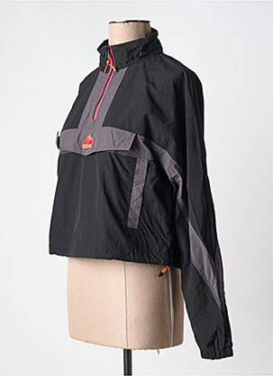 Coupe-vent noir SUPERDRY femme