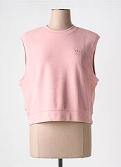 Sweat-shirt violet ADIDAS pour femme seconde vue