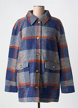 Veste casual bleu SUPERDRY femme