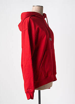 Sweat-shirt rouge ADIDAS femme