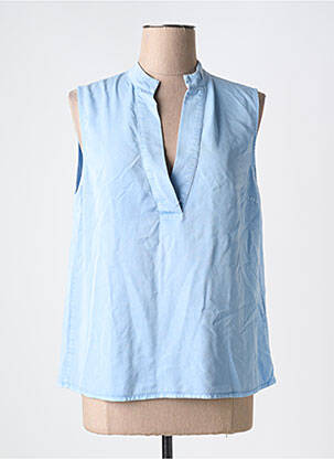 Top bleu MINIMUM pour femme