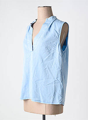 Top bleu MINIMUM femme