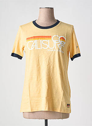 T-shirt orange SUPERDRY femme