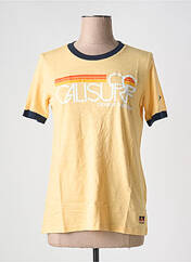 T-shirt orange SUPERDRY pour femme seconde vue