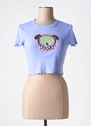 T-shirt violet OBEY pour femme