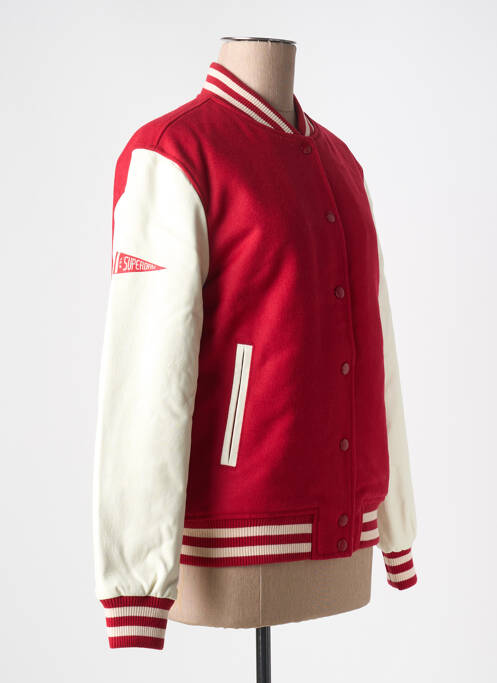 Blouson rouge SUPERDRY femme