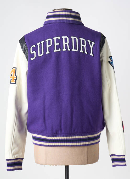 Blouson violet SUPERDRY pour femme