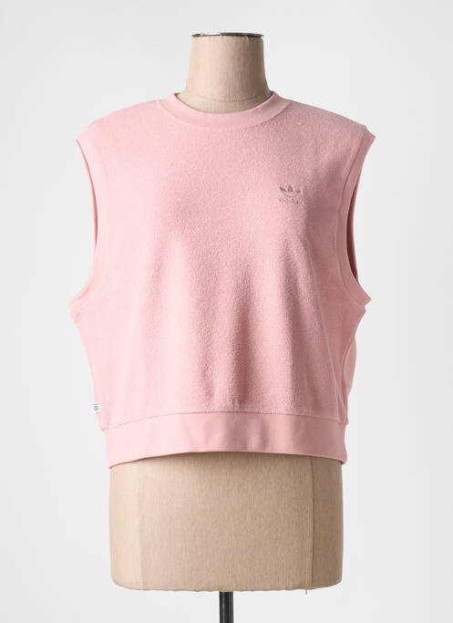 Sweat-shirt violet ADIDAS pour femme