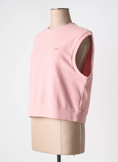 Sweat-shirt violet ADIDAS pour femme