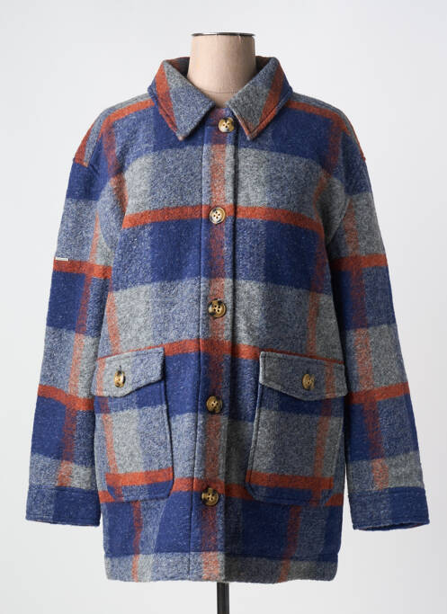 Veste casual bleu SUPERDRY pour femme