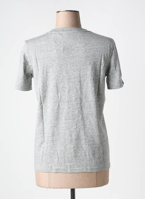 T-shirt gris SUPERDRY pour femme
