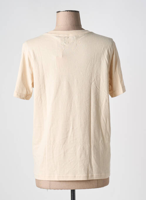 T-shirt beige SUPERDRY pour femme