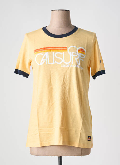 T-shirt orange SUPERDRY pour femme