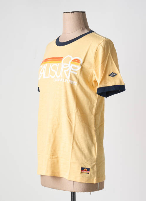 T-shirt orange SUPERDRY femme