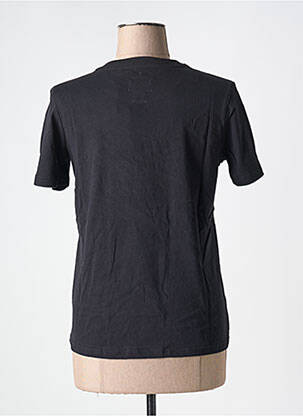 T-shirt noir SUPERDRY femme