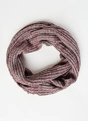 Col / Tour de cou rose DOUBLE AGENT pour femme seconde vue