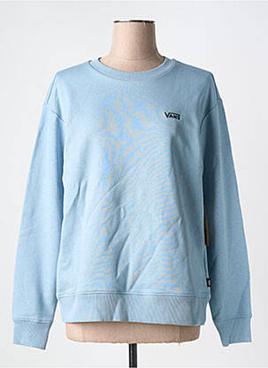 Sweat-shirt bleu VANS pour femme