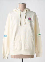 Sweat-shirt beige VANS pour femme seconde vue