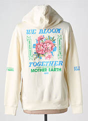 Sweat-shirt beige VANS pour femme seconde vue