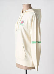 Sweat-shirt beige VANS pour femme seconde vue