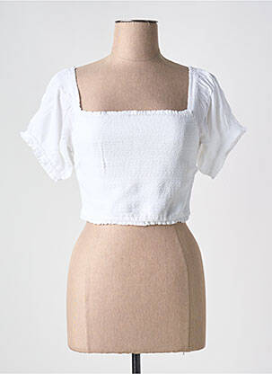Top blanc SUPERDRY femme