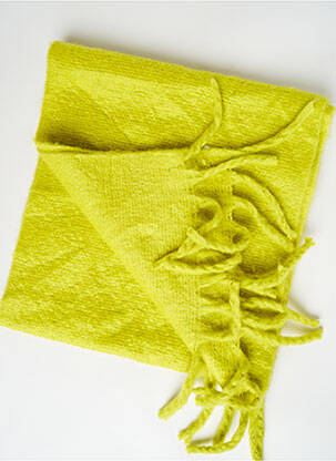 Echarpe jaune ZEB STYLE LAB  femme