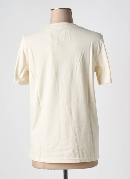 T-shirt beige SUPERDRY femme