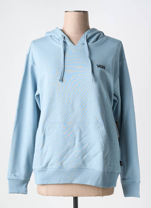 Sweat-shirt bleu VANS pour femme