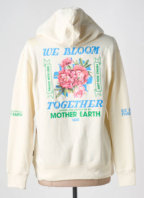 Sweat-shirt beige VANS pour femme