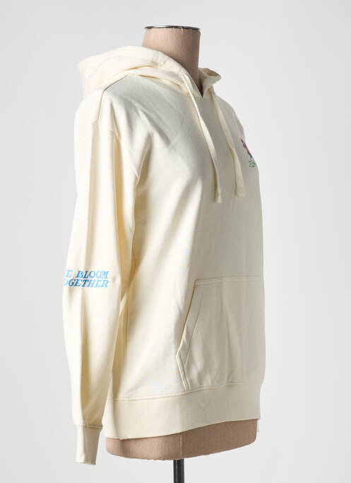 Sweat-shirt beige VANS pour femme