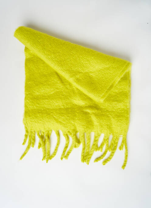 Echarpe jaune ZEB STYLE LAB  pour femme