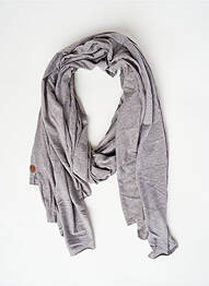 Foulard gris DOUBLE AGENT femme