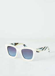 Lunettes de soleil blanc KOMONO unisexe