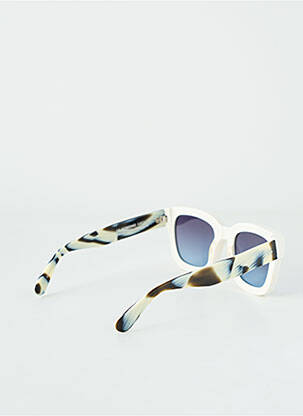 Lunettes de soleil blanc KOMONO unisexe