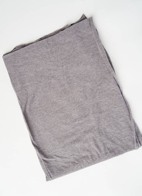 Foulard gris DOUBLE AGENT pour femme