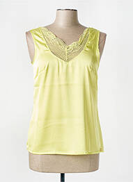 Débardeur jaune PAUL BRIAL femme