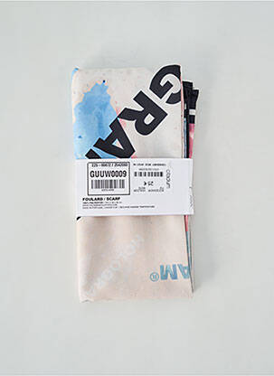 Foulard bleu HOLOGRAM homme