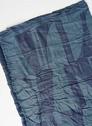Foulard vert PIECES femme