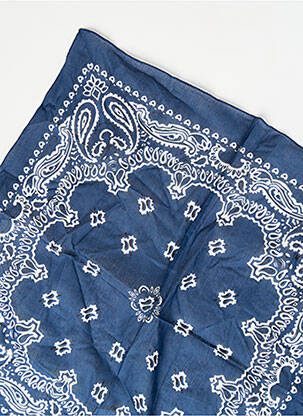 Foulard bleu ONLY femme
