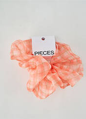 Accessoire pour cheveux rose PIECES pour unisexe seconde vue