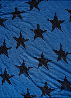 Foulard bleu PIECES femme