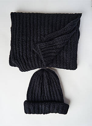 Echarpe noir PIECES femme