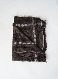 Foulard vert PIECES femme