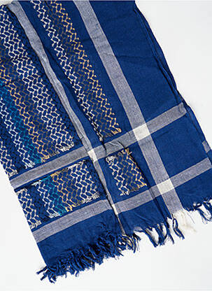Foulard bleu PIECES femme