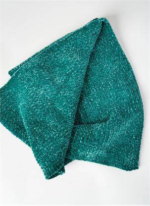 Echarpe vert ZEB STYLE LAB  femme